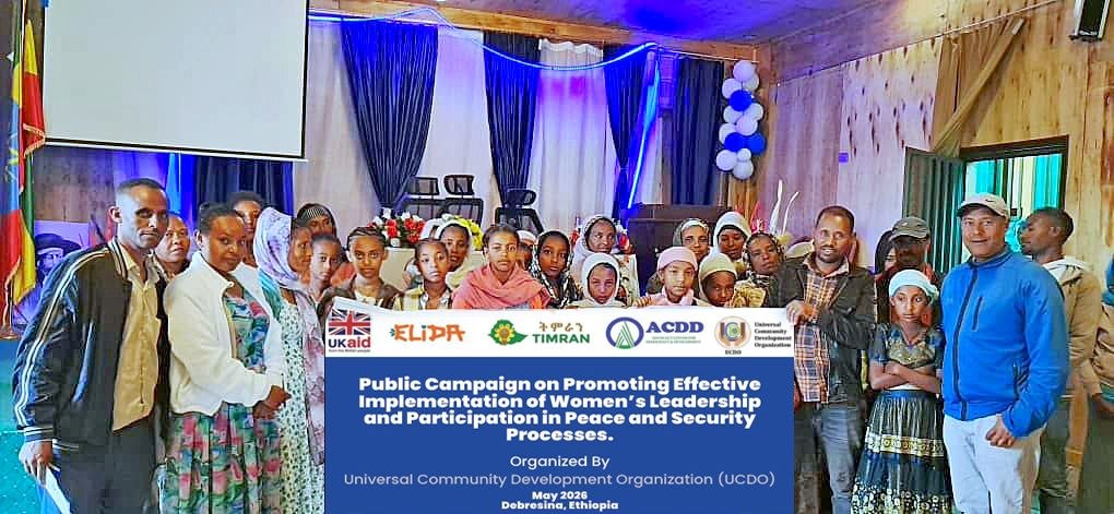 Advancing Women, Peace and Security in Tarmaber Woreda through Advocacy and Community Engagement