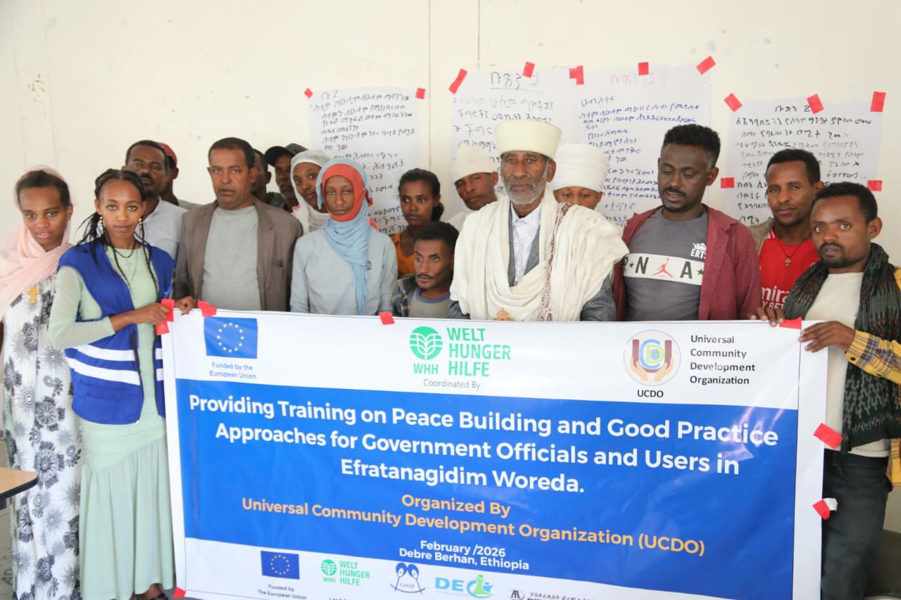 Training on peace building and good practice approaches for government officials and users in by February, 2026
