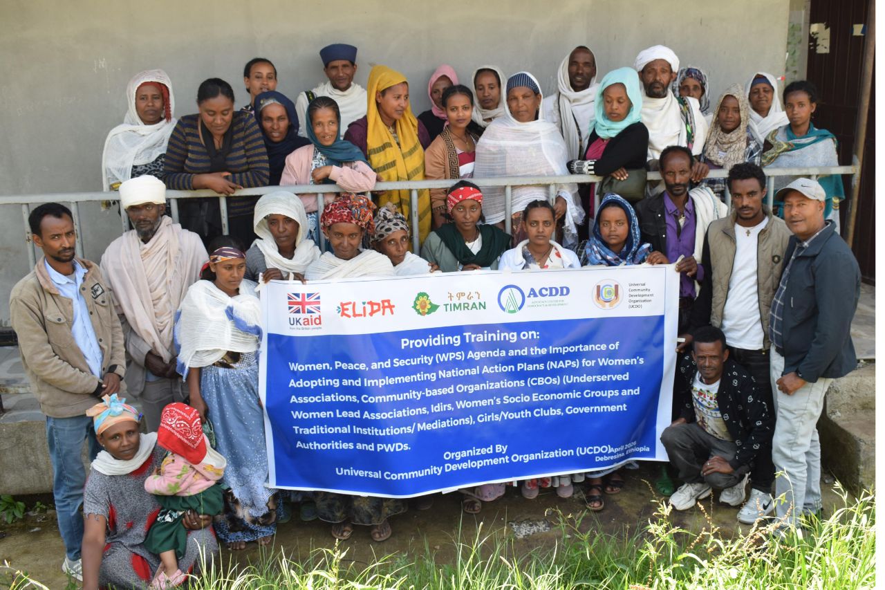 Universal Community Development Organization (UCDO) successfully conducted a compressive training